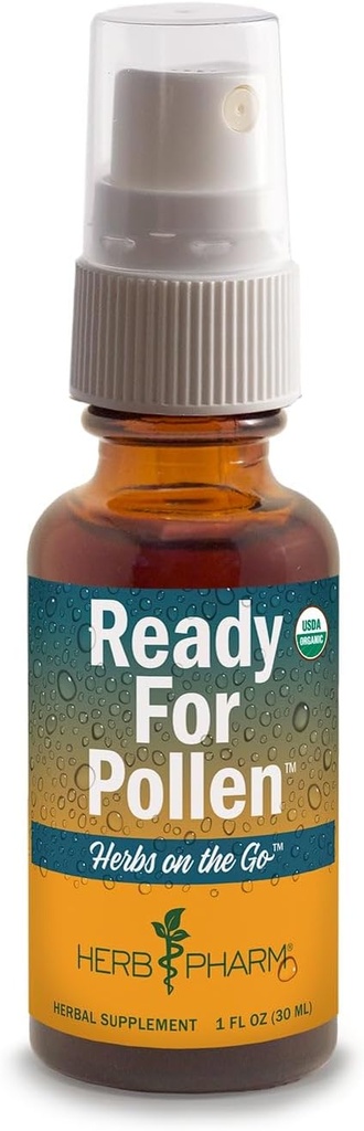 Herb Pharm zelišča na Go Prenosni Spray: Certified Organic pripravljen za Pollen, 1 Ounce