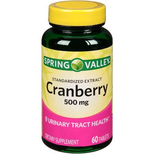 Spring Valley - Cranberry 500 mg, standardizirani ekstrakt, 60 tablet