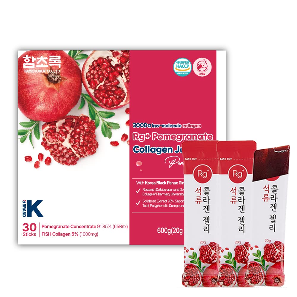 Proti staranju korejsko-lepo rdeče jabolko kolagen žele palico 20g*30 palčka/za kožo, nohte in rast las