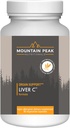 Mountain Peak Nutritionals Jetra C - Organski dodatek pomaga ohranjati zdravo delovanje jeter in proizvodnjo energije - w/Siliphos® & Gobe - Hypoallergenic Dietary Supplement (90 vegetarijanske kapsule)