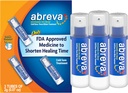 Abreva Docosanol 10% krema hladno boleče zdravljenje, zvišana telesna temperatura mehurji in hladno boleče krema - 0,07 Oz Pump Plastenka x 3