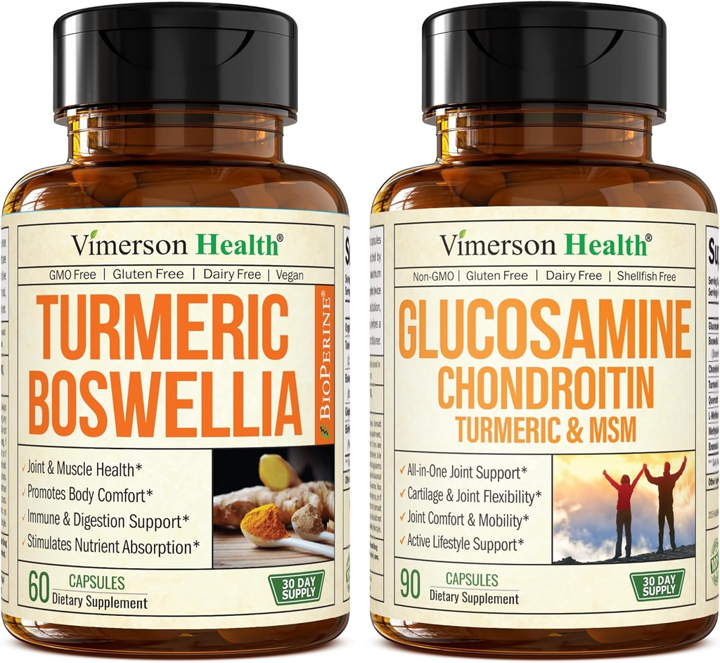 Kurkumin dodatek z Boswellia Serrata ekstrakt & glukozamin Chondroitin MSM in Kurmeric dodatek
