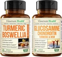 Kurkumin dodatek z Boswellia Serrata ekstrakt & glukozamin Chondroitin MSM in Kurmeric dodatek