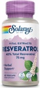 SOLARAY zajamčena potenca Resveratrol, Veg Cap (Btl-Plastic) 75mg 