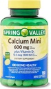 Spomladanska dolina Kalcij Plus Vitamin D3 150 Mini softgels 