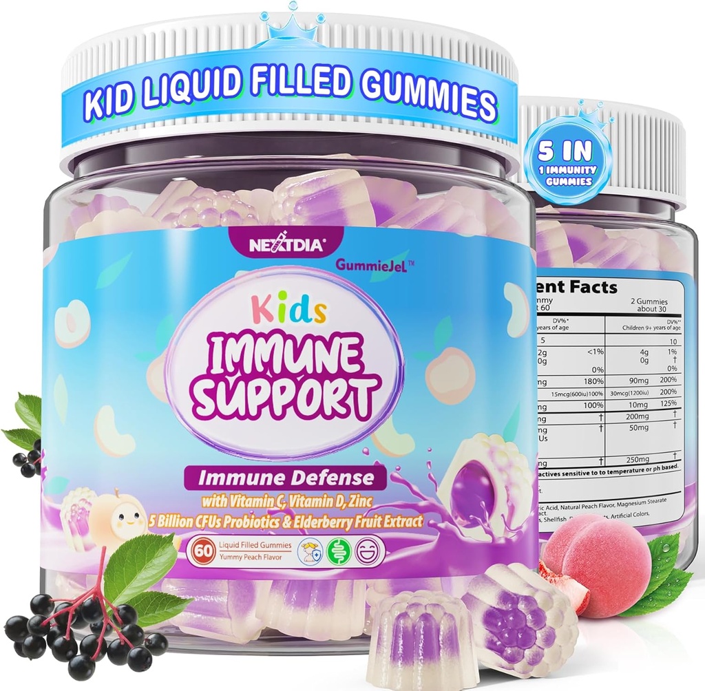 Otroci Imunska podpora Gummies