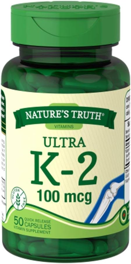 Resnica narave Ultra Vitamin K-2 100 μg, 50 Število (2)