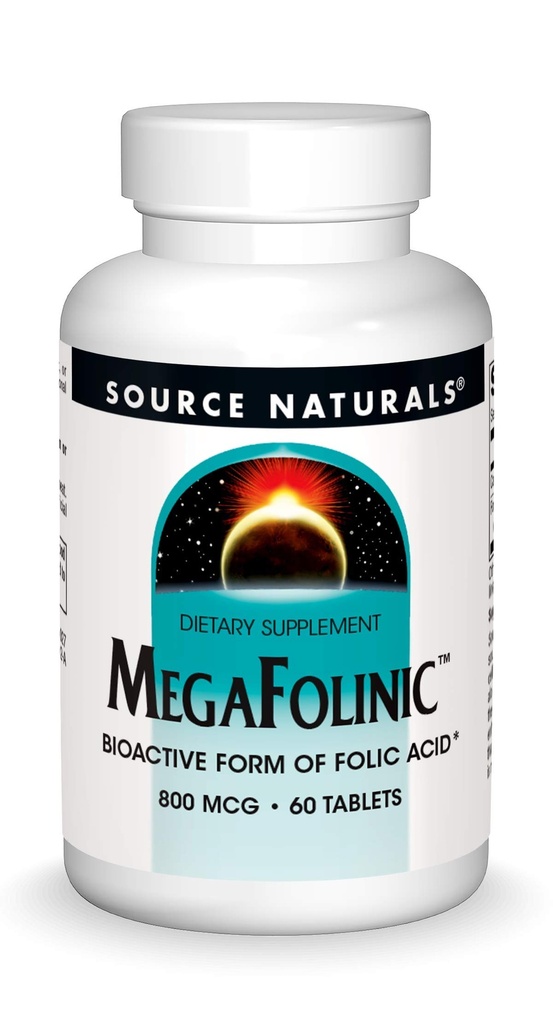 Vir Naturals MegaFolinic 800mcg - 60 tablet