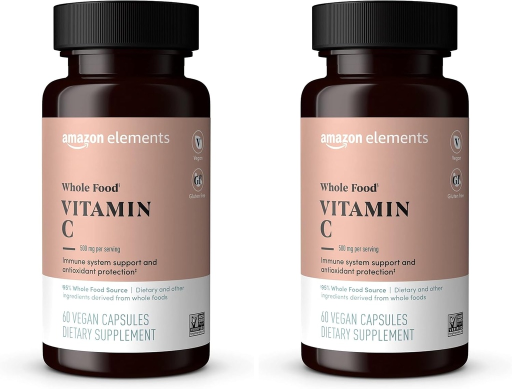 Elementi Cela hrana Vitamin C, 60 kapsul (paket po 2)
