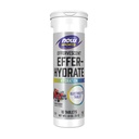 NOW Foods Sports Nutrition, šumeče Effer-Hydrate, Elektrolitski dodatek, Recovery*, Mixed Berry, 10 tablet