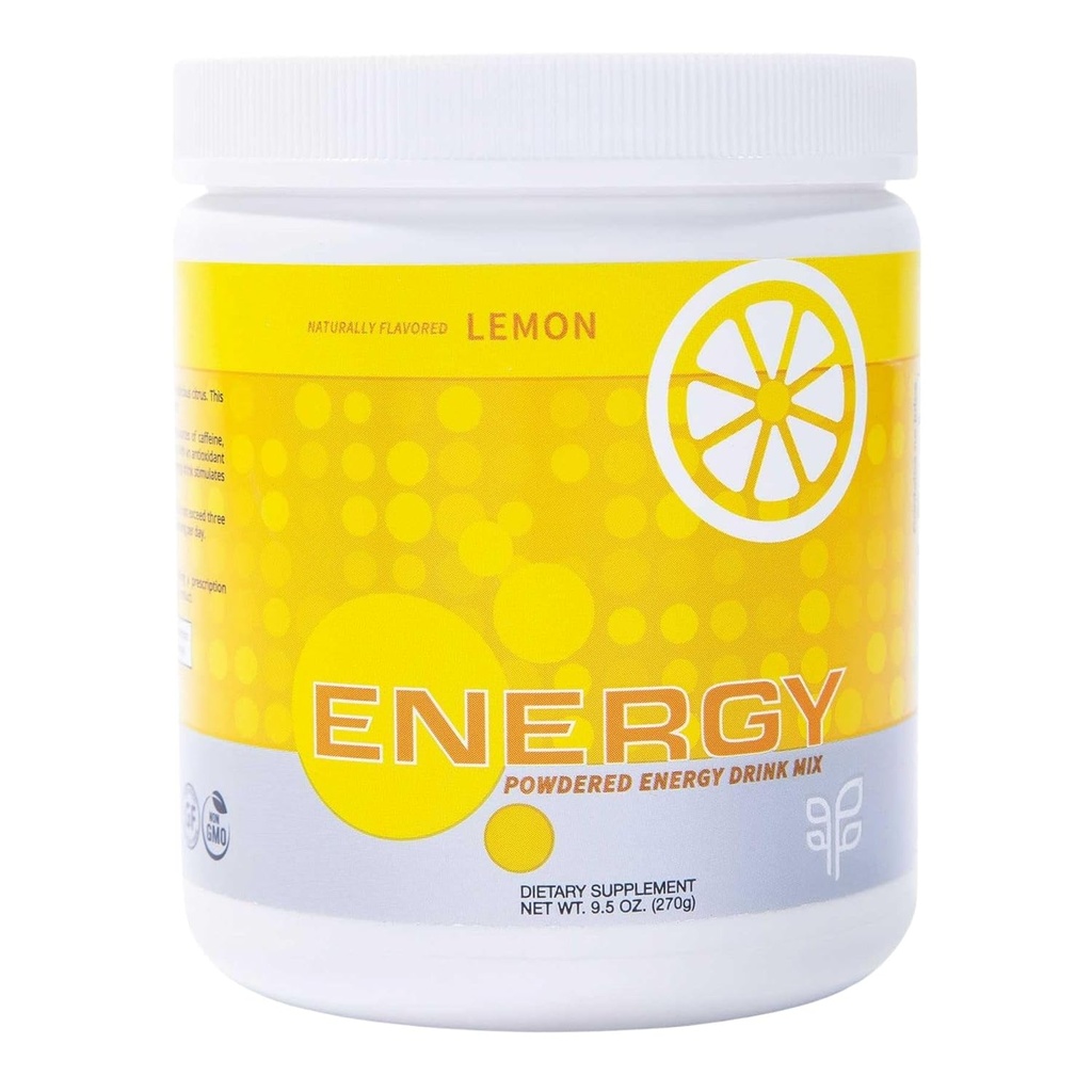 Mešanica PURE Energy Drink, Zesty Lemon Wheatgrass Organic Juice, pakirana z antioksidanti & Essential, mineral Rich Vitamin A, C, E, in B6 Naravni Boost & Wellness, nič sladkor Formula, 270g