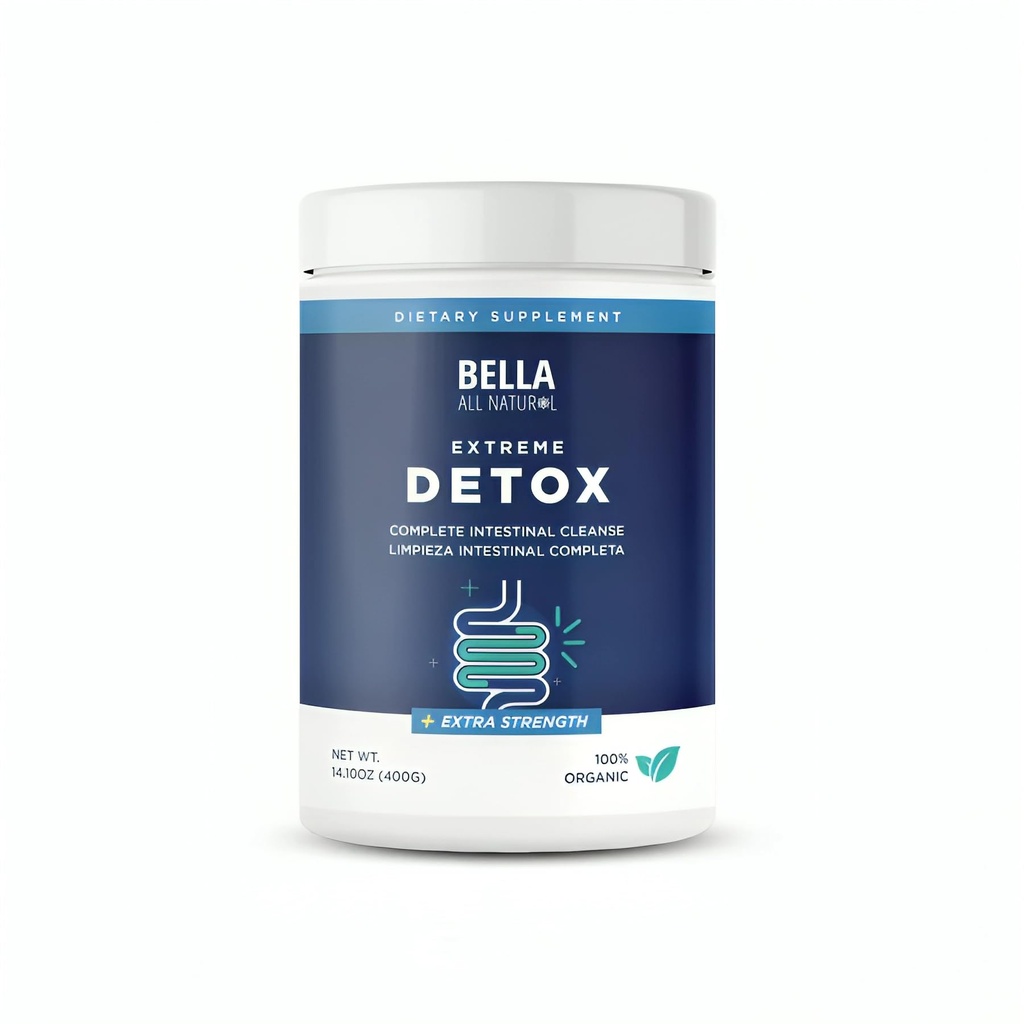 Bella All Natural Extreme Detox prašek (nearomatiziran)