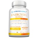 Odobreno Znanost Energysyl - Kofein Free - z Adaptogeni, B vitamini in Bioperine - 1 mesec dobave - 60 Kapsule - Izdelano v ZDA