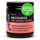 LEGION Recharge Post Workout dodatek - All Natural Muscle Builder & Recovery Drink z mikroniziranim kreatin monohidrat. Naravno sladkano in okusno, varno in zdravo. (Grape, 60 Serving)