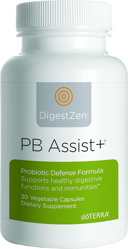 doTERASA - DigestZen PB Assist+ Probiotic Defense Formula - 30 Veggie Caps