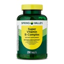 Spring Valley Super Vitamin B- Complex tablete Prehranska dopolnila (250 tablet) - Nov videz
