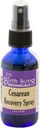 Rojstna pesem Botanicals Organic Cesarean Recovery Postpartum Spray, Perineal Spray, Zdravljenje za post Partum Care and Recovery, bistvenega pomena za delo, rojstvo otroka, in dostave, 2oz steklenica