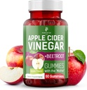 Jabolčni kis - Naravni okus Apple - Zdravi Keto Gummies - Ne GSO, Vegan, Gluten brezplačno - Jabolčni cider Gummies (60 kosov)