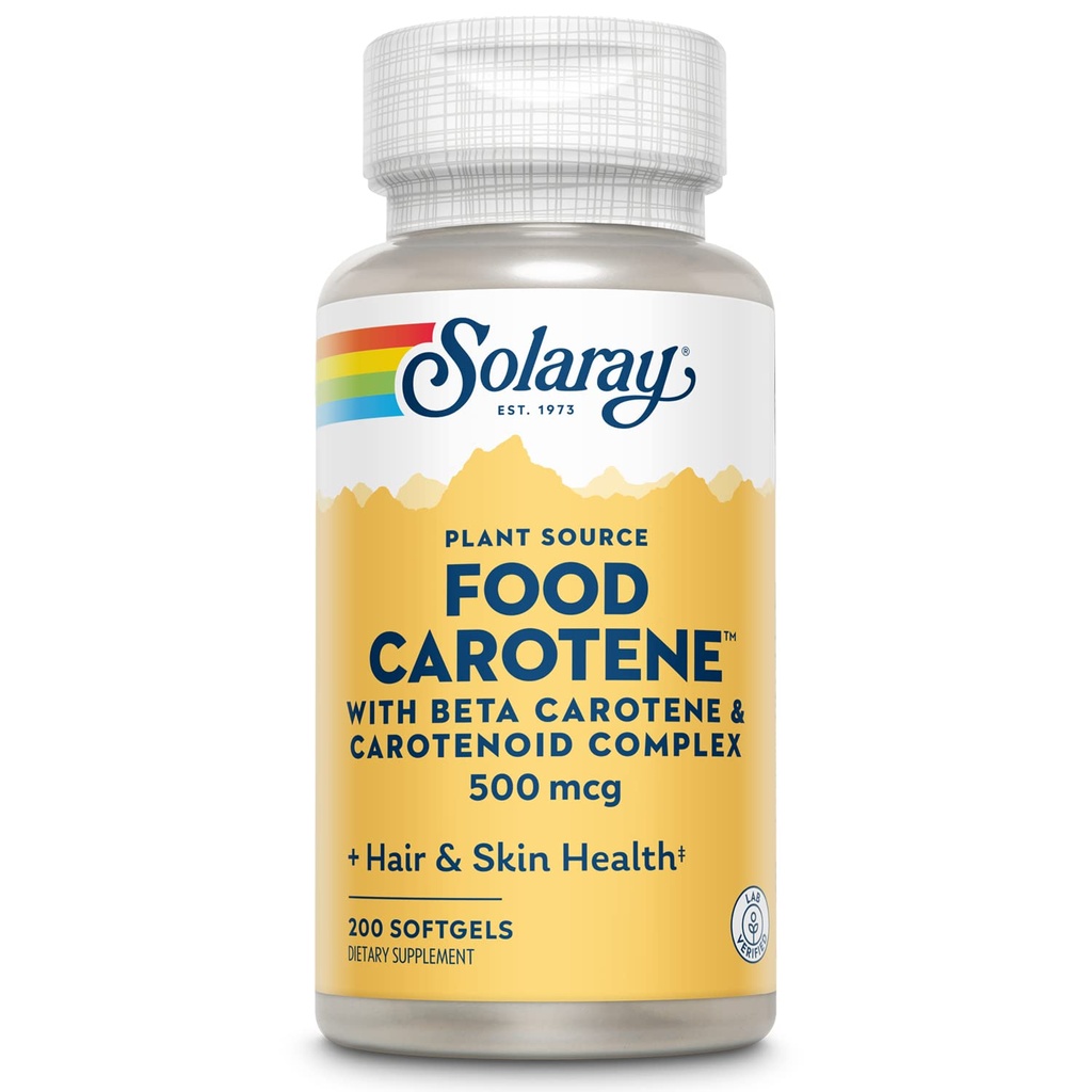 SOLARAY Food Caroten, Vitamin A 10000 i.e.