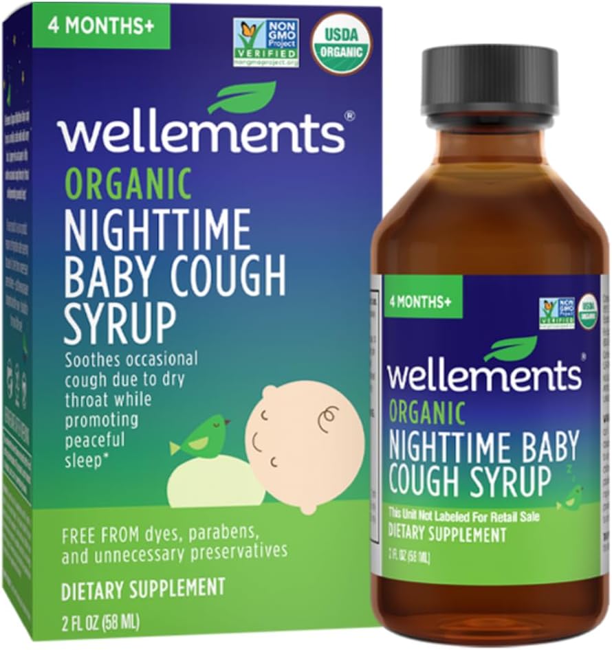 Wellements Organic Night Time Baby Cough Syrup 