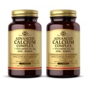 Solgar Advanced Calcium Complex - 120 tablet, pakiranje po 2 - z cinkom, boronom, vitamini D3 & K2 - Ne- GMO, Gluten Free, Dairy Free - 60 skupno serviranje