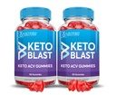 (2 paket) Apple Cider Vinegar Gummies 1000MG Keto Blast Keto ACV Gummies Napredna Formula Formula oblikovana z Granatni beet Juice v prahu B12 Vegan Non GSO 120 Gummies