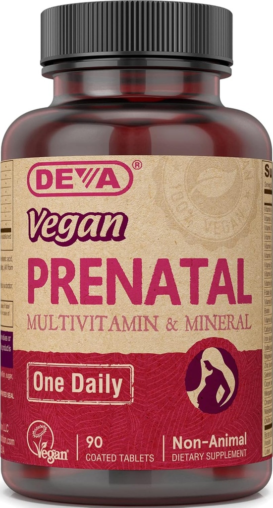 Deva Vegan Predporodni multivitamin in mineralna - 90 tablet, 2 pakiranji