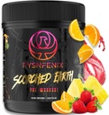 Zažgana zemlja pred treningom Powder - Energija & Fokus z dvojno source Caffeine, Nootropics 