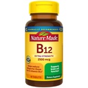 Narava Made Extra Strength Vitamin B12 2500 mcg, Prehranska dopolnila za energijo Presnovna podpora, 60 tablet, 60 dnevna dobava