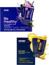BeMe BeHealthy & BeZen Bundle - tekoči probiotiki & Magnezijev Glycinate L-Theanine dopolnila