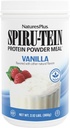 NaturesPlus SPIRU-TEIN, Vanilla - 2,12 lbs, Pakiranje 3 - Spirulina Protein Powder - Vitamini in minerali za energijo - Vegetarian, Gluten Free - 96 Total Servings