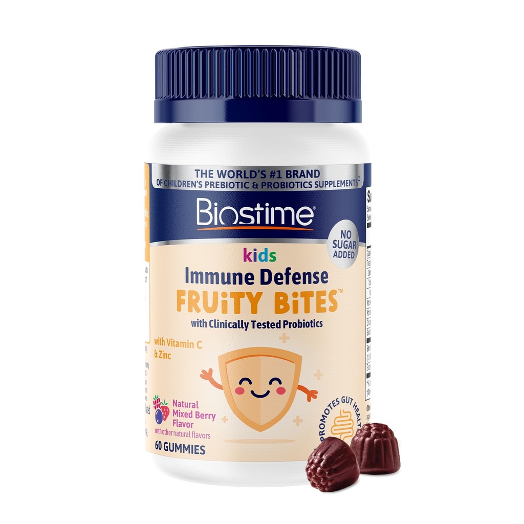 Biostime Kids imunska podpora gumiji.(Ages 4+) 