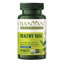 Banyan Botanicals Zdrava Vata – Organski zeliščni dodatek z Ashwagandha, Shatavari in drugih ajurvedskih zelišč za mirno in uravnoteženo dobro počutje* – 90 Tablet – Ne-GMO Trajno vir Vegan