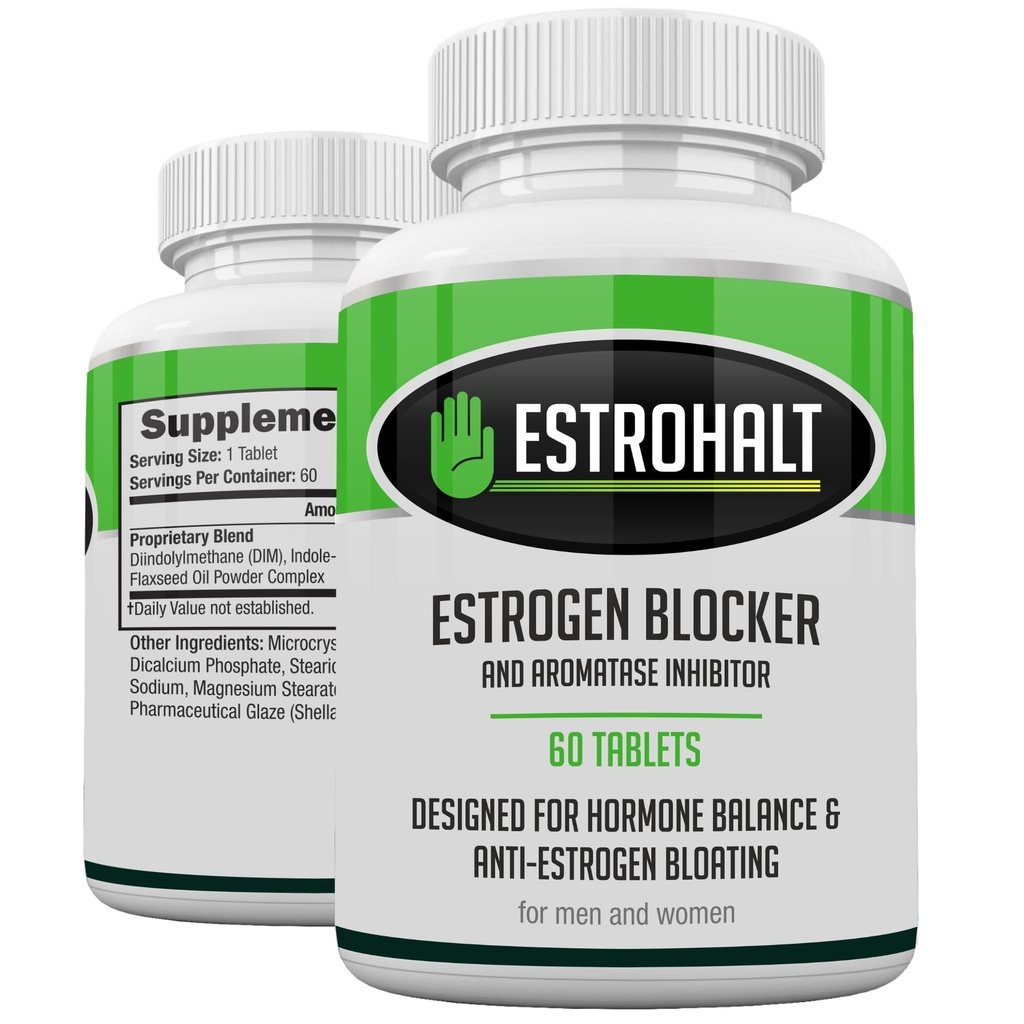 Estrogen-Blocker dodatek & naravne tablete proti aromatazi za moške in ženske DIM (Diindolylmetan) in Indol 3 Karbinol (I3C) dopolnila za estrogen Dominance & Hormone Balance