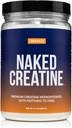 NAKED Pure Micronized Orange Creatine Monohidrat - 36 Servisi - 500 Grams, 1.1Lb razsutem stanju, Vegan, Non-GMO, Gluten Free, Soy Free. Pomoč moč pridobi, brez dodatkov