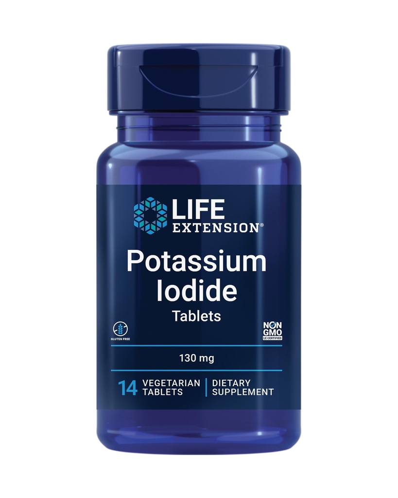 Podaljšanje življenjske dobe Kalijeva jodida 130 mg 14 tablet