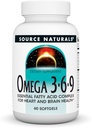 Vir Naturals Omega 3-6-9, Essential Maščobne kisline kompleks za zdravje srca in možganov* - 60 Softgels