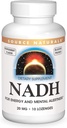 Vir Naturals NADH 20mg, povečanje energije in duševne budnosti*, 10 Lozenges