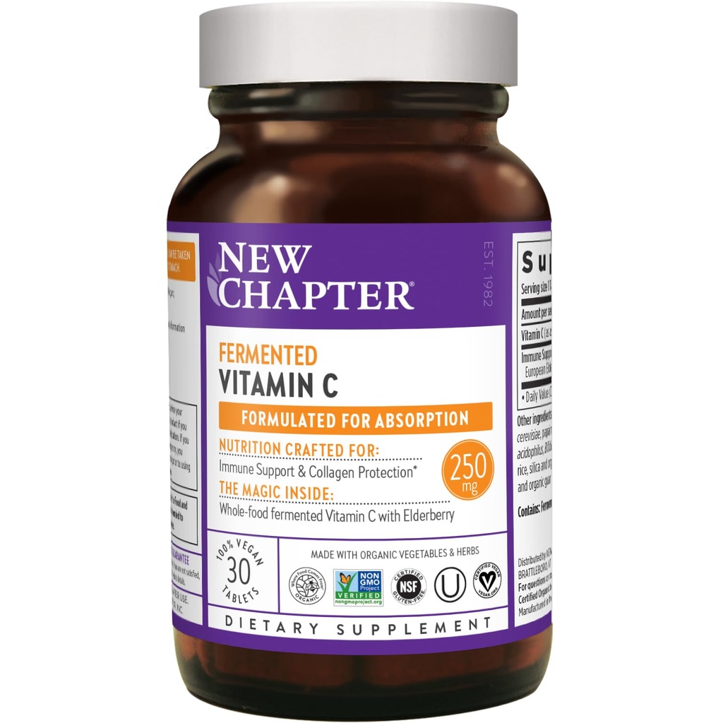 Fermentirani vitamin novega poglavja c, 30