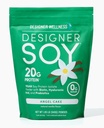 Oblikovalec Wellness, Soy Izolat Protein Powder z Biotin, Hyaluronska kislina, in Prebiotiki, Vegan, 0 Sladkor, Non-GMO, Angel Cake Vanilla, 1,87 lb
