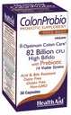HealthAid ColonProbio 82 milijarda s prebiotiki, 14 sevi, enkrat na dan, 30ct, Optimum Colon Care, Kislina in žolč Resistant, Dairy Free, Gluten Free, Non-GMO