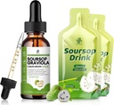 iMACHME Soursop Graviola Tekoča kapljica, Soursop Drink za podporo celic in regeneracijo, Imune Boost, Prebavne