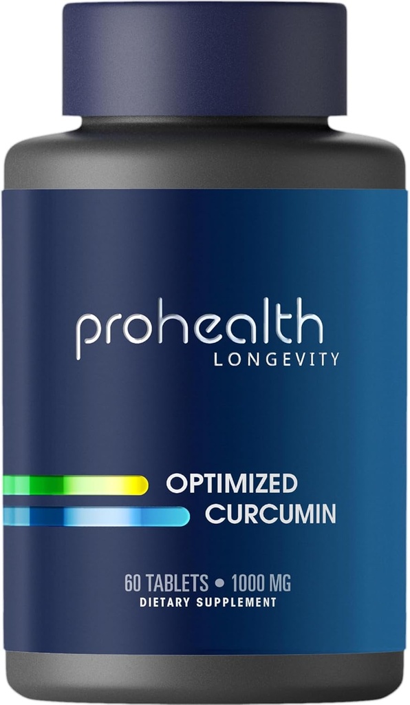 ProHealth dolgoživost Optimiziran kurkumin Longvida® - 1000 mg, 60 tablet
