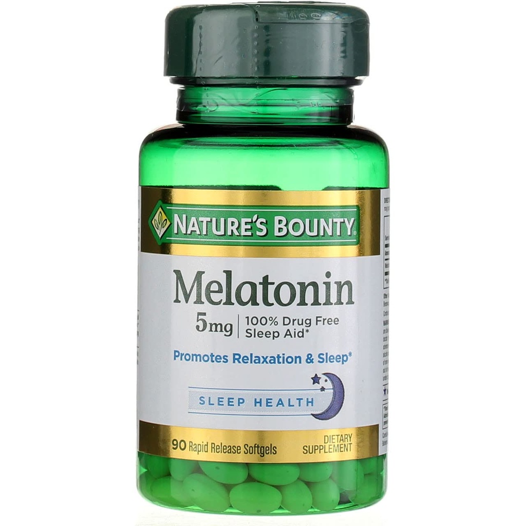 Bounty melatonin 5mg, 60 tablet