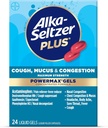 Alka-Seltzer Plus maksimalna moč kašelj, Mucus & Congestion Powermax tekoči geli, hitro in učinkovito prezasedenost prsnega koša, kašelj Supresiven, za odrasle in otroke 12 let in starejši 24 Število