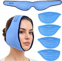 Ice Pack for Wisdom zob odstranjevanje s 4 ponovno uporabo vroče hladno gel paketi, Modrost zob Ice Pack glavo Ovoj za Tonzillectomy, TMJ, izvleček zob, bolečine Jaw, oralna kirurgija, kozmetično injiciranje