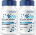 Rize laboratoriji Lean Gene Supplement, Metabolic Support Formula, Lean Gene za napredno hujšanje, Lean Gene največje jakostne kapsule, LeanGenex Vse naravne tablete (120 kapsul) (Pack of 2)