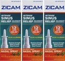 Zicam Intense Sinus Relief, hlajenje Menthol & Eucalyptus Pump 0,5 fl oz (količina 3)