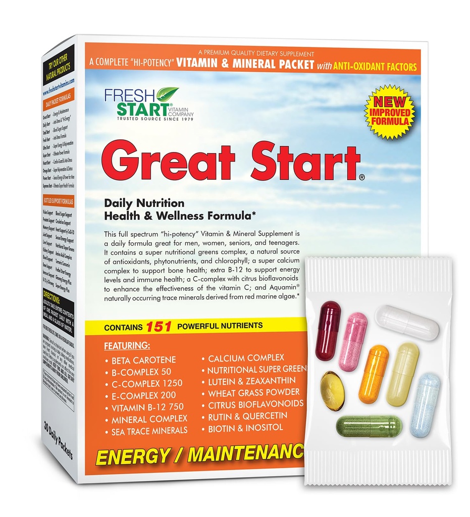 Great Start Complete Daily Vitamin Pack 
