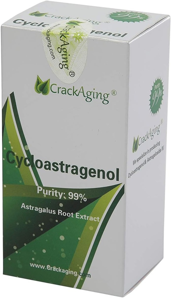 Kreking Super-Absorpcija Cikloastragenol 98% 5mg 120 kapice Anti-Aging reaktivirati in DNA Cell Telomeraza Dodatki Moč Faction Dolgoživost Klasična Formula